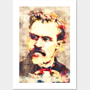 Friedrich Nietzsche Pop Art Posters and Art